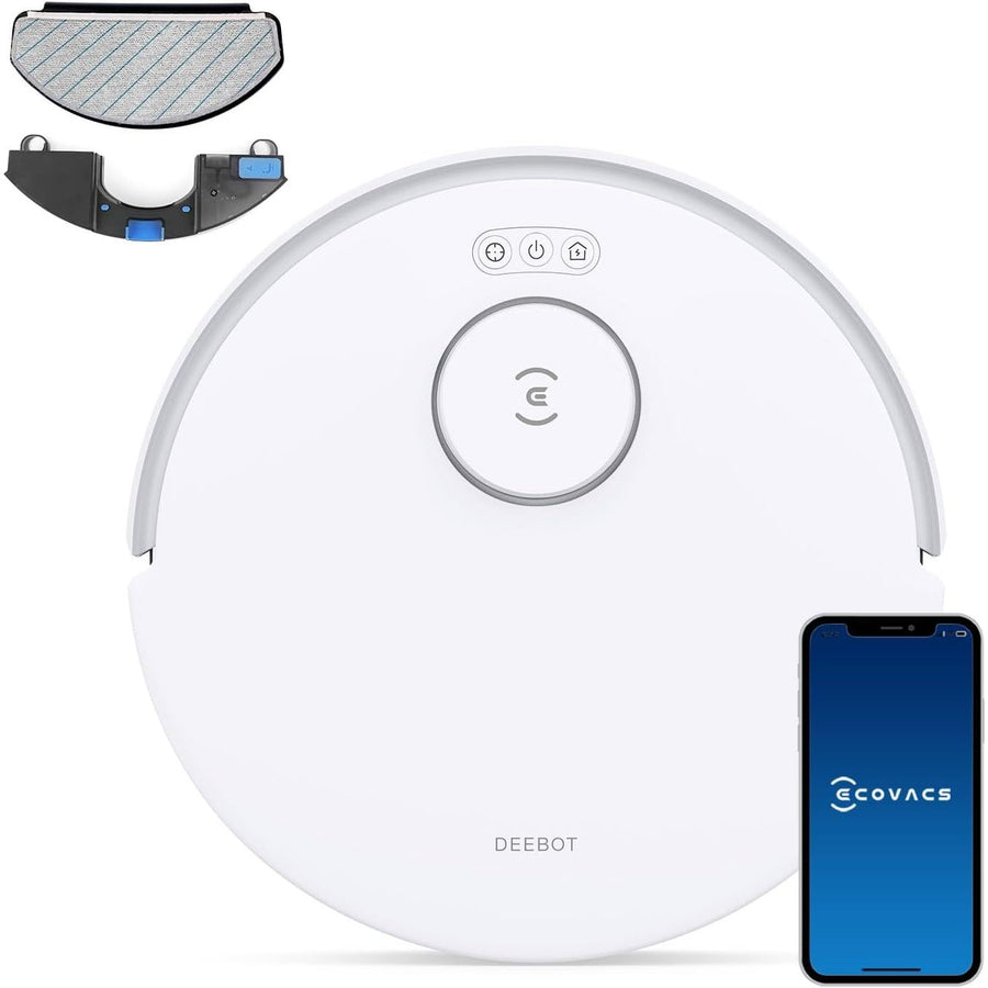 ECOVACS DEEBOT N20 Robot Vacuum with Mop, 8000Pa, 300 Min Runtime, Anti-Tangle - Massive Discounts