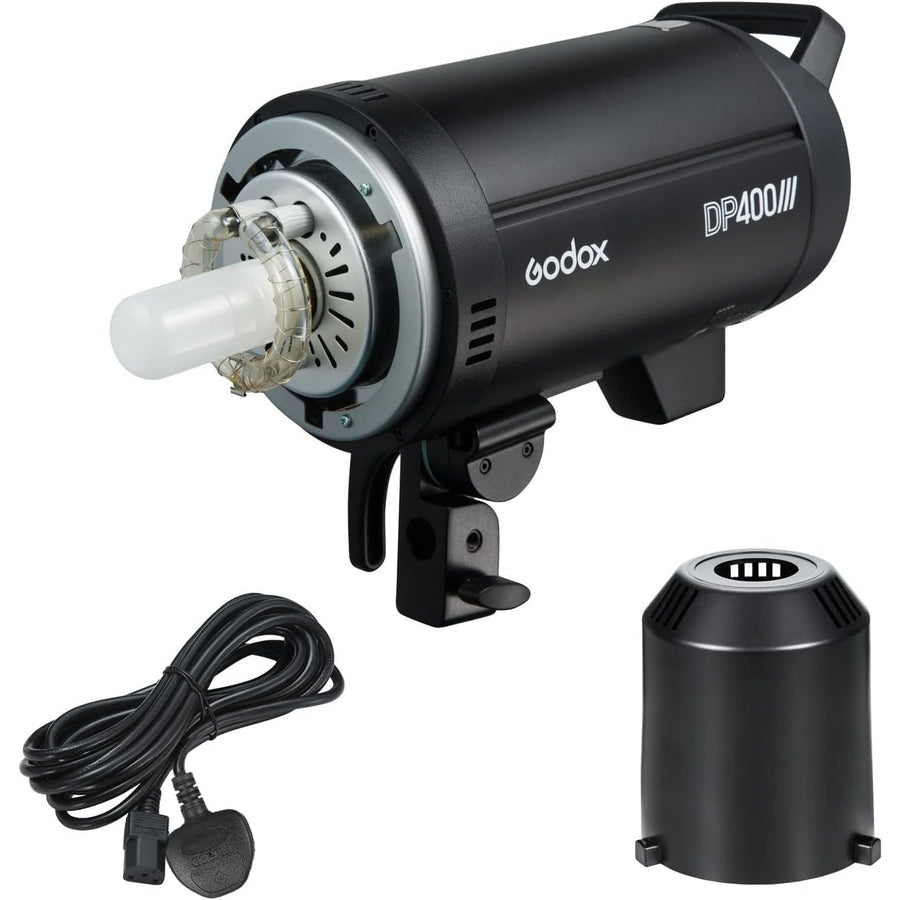 Godox DP400III 400Ws Studio Flash, GN65, Bowens Mount, 2.4G Wireless, Fast Recycle