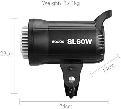 GODOX SL-60W LED Video Light Kit - 2x 60W Lights with Softbox, Stand, Grid, Remote Control - Massive Discounts