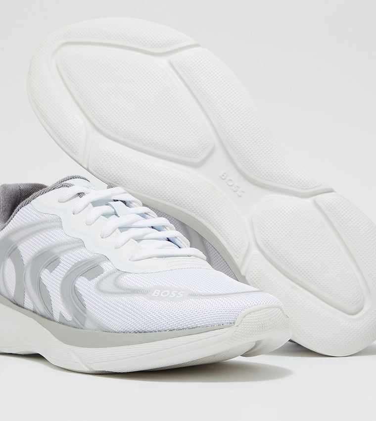 UK 6 Hugo Boss Dean Men’s Runners Trainers with Logo Details – EU 40