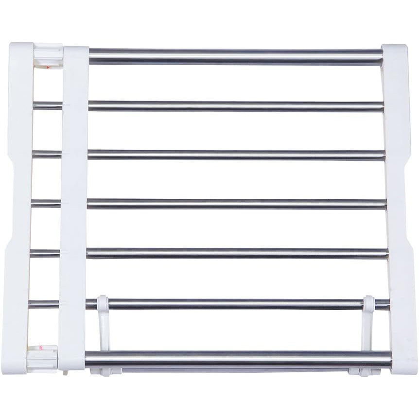 BAOYOUNI Extendable Closet Shelf Rod Organizer, Heavy-Duty Metal Divider 40-60cm - Massive Discounts