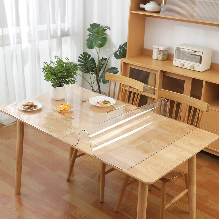 Yanen Clear 60x70cm Table Protector, 2mm Thick Waterproof, Odorless No Shrinkage - Massive Discounts