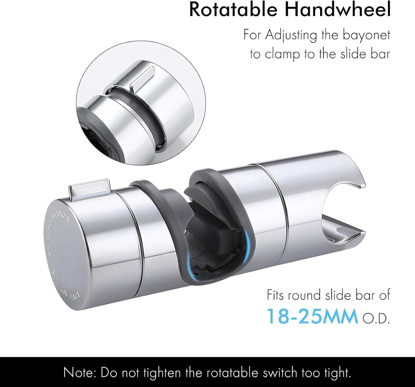 KES Shower Head Holder Hand Shower Bracket Replacement for 18-25MM - Massive Discounts
