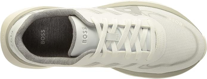 UK 6 Hugo Boss Dean Men’s Runners Trainers with Logo Details – EU 40