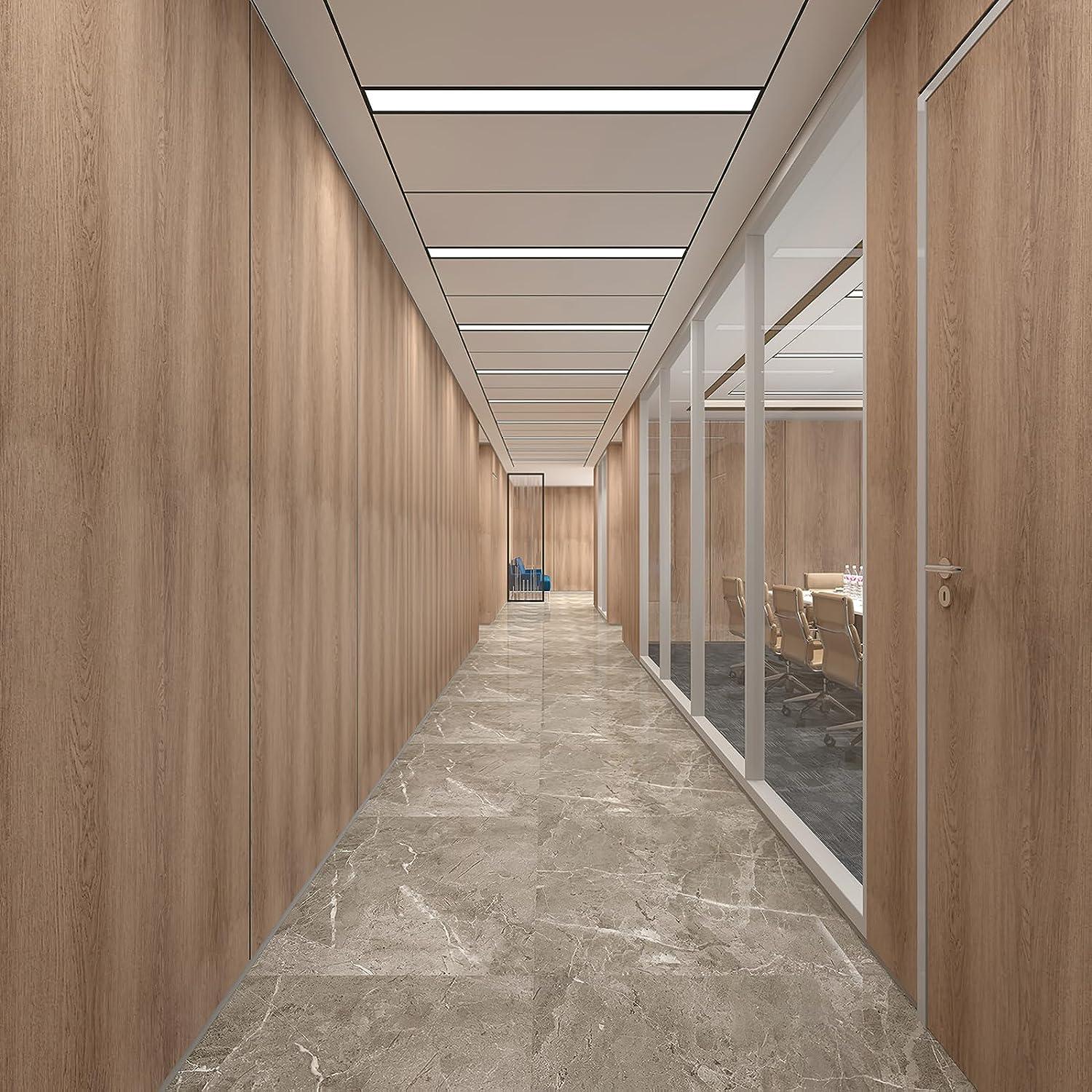 Wallpaper Self Adhesive Wood Effect Vinyl 31.5x157in WMatte Waterproof - Massive Discounts