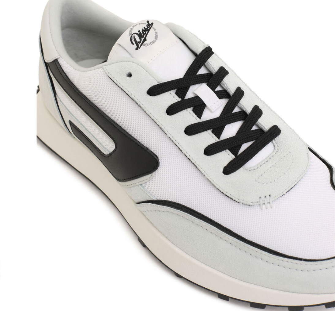UK 9 Diesel S-Racer LC Men’s Oxford Flat Sneakers – EU 43