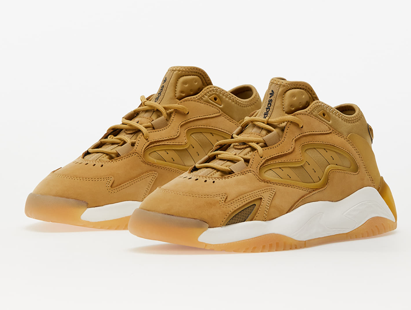 UK 9 Adidas Originals Streetball II Men’s Leather Trainers – EU 43.5