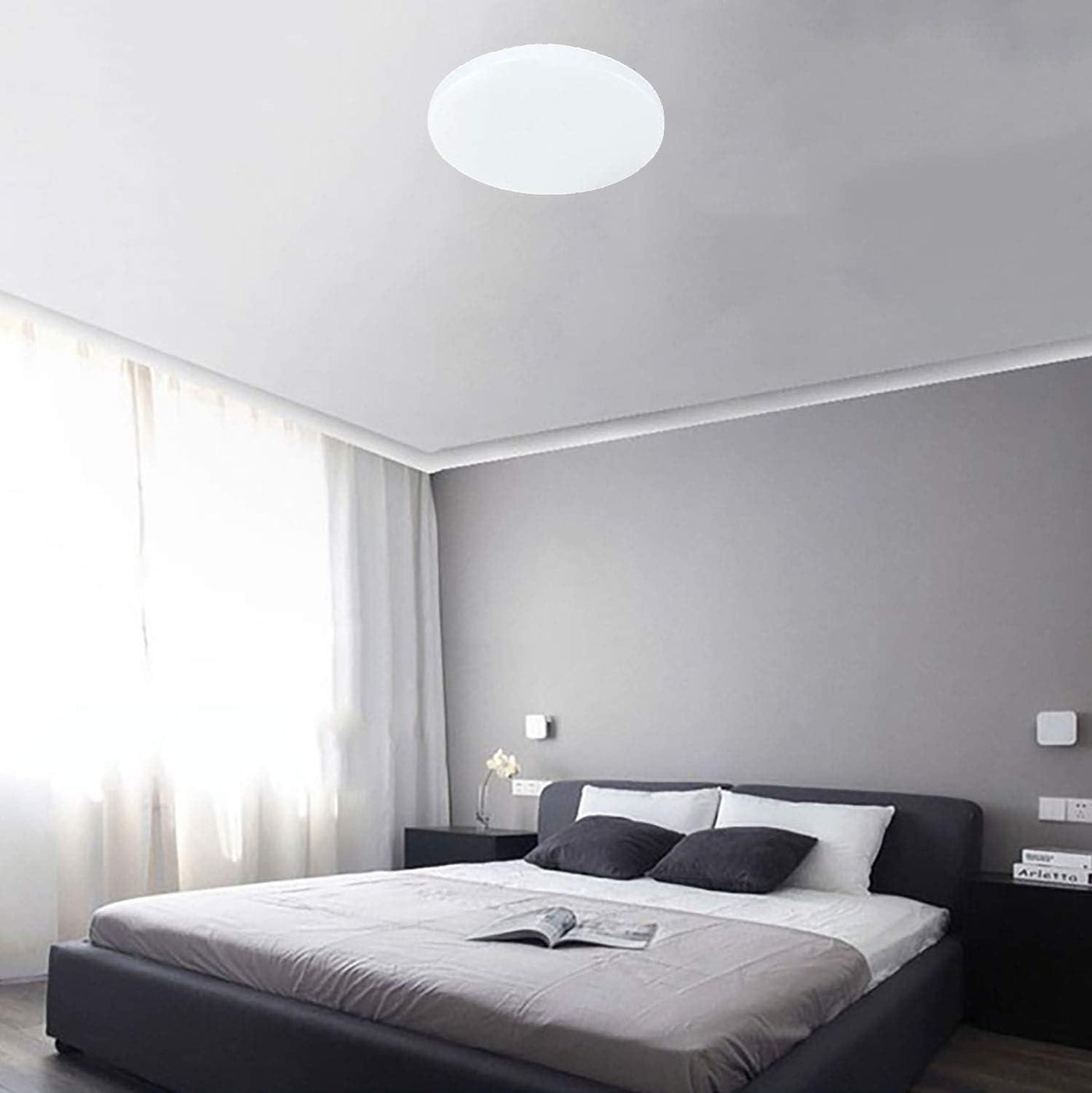 Ceiling Light Ultra Slim 36W 3240LM LED Panel Natural White Ø23cm - Massive Discounts