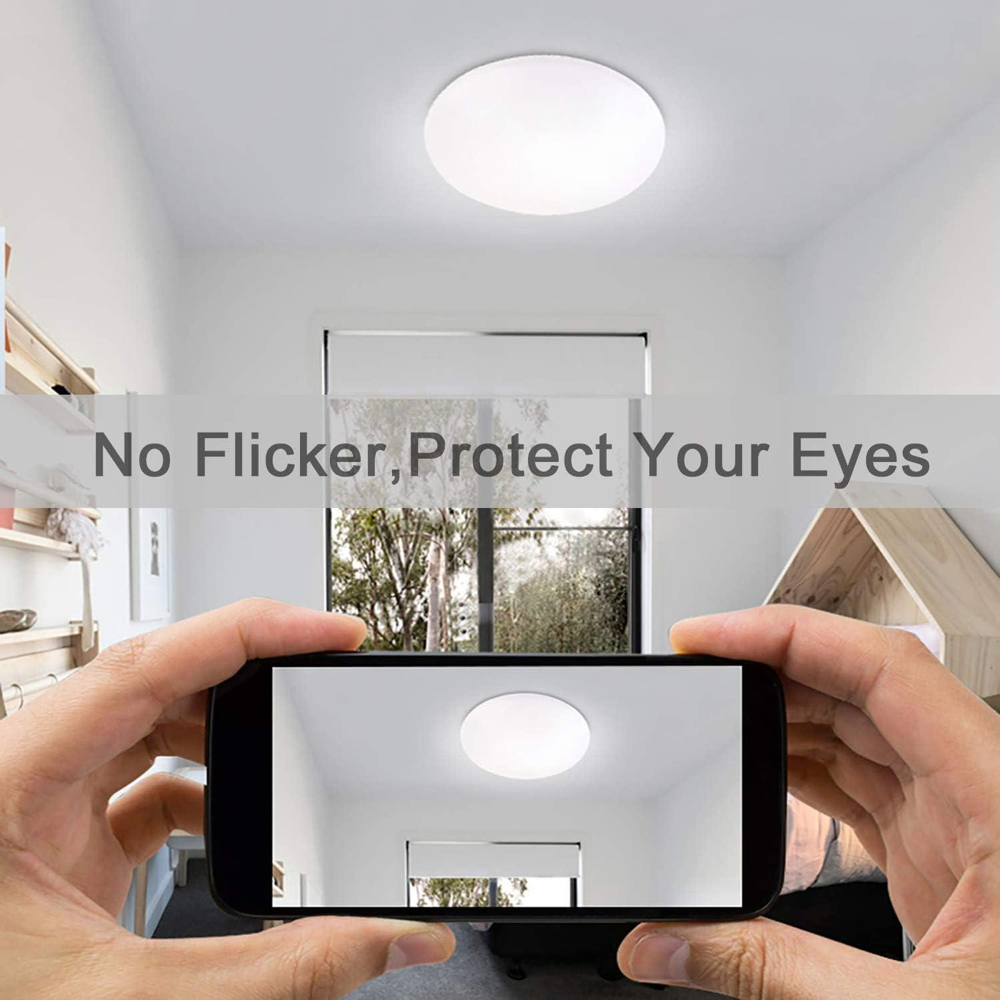 Ceiling Light Ultra Slim 36W 3240LM LED Panel Natural White Ø23cm - Massive Discounts
