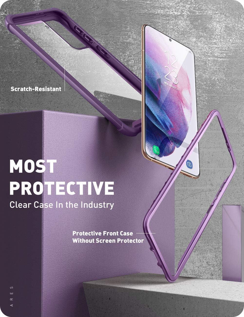 Clear Bumper Case for 6.2-Inch Samsung Galaxy S21 5G Shock-Absorbent - Massive Discounts