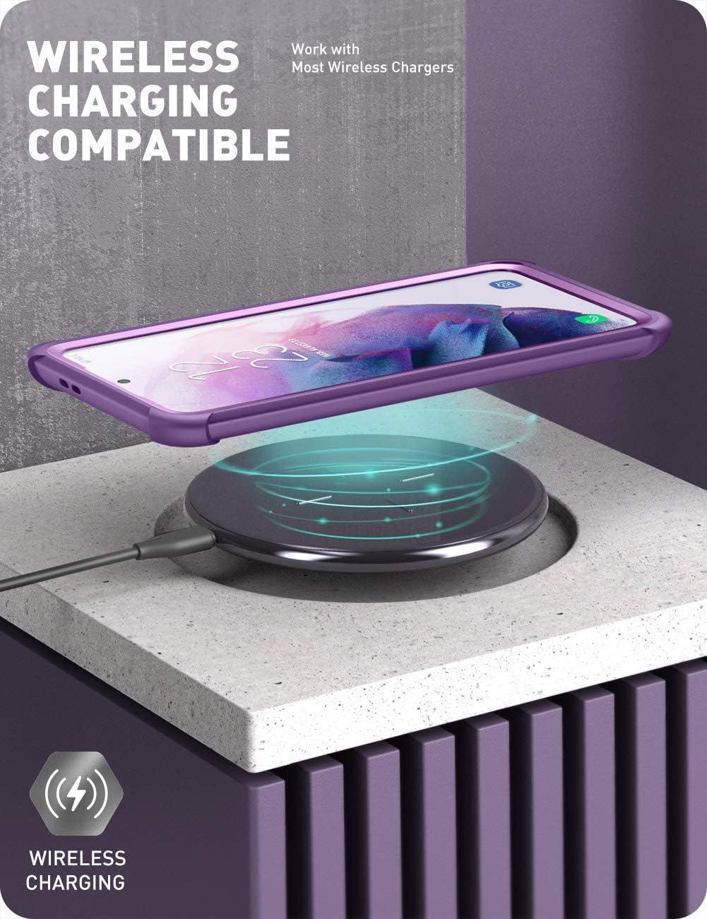 Clear Bumper Case for 6.2-Inch Samsung Galaxy S21 5G Shock-Absorbent - Massive Discounts