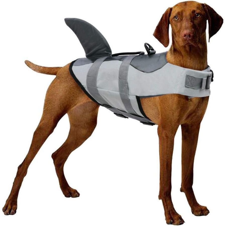 Dog Life Jacket Floatation, Pet Life Vest Shark Costume Size L - Massive Discounts