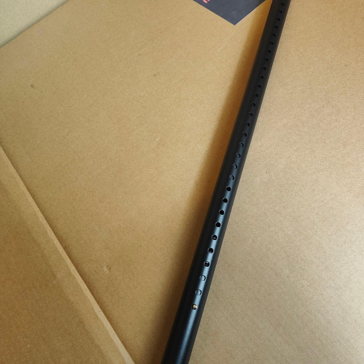 Extendable Shower Curtain Rod No Drilling 110-160CM Black Tension Rod - Massive Discounts