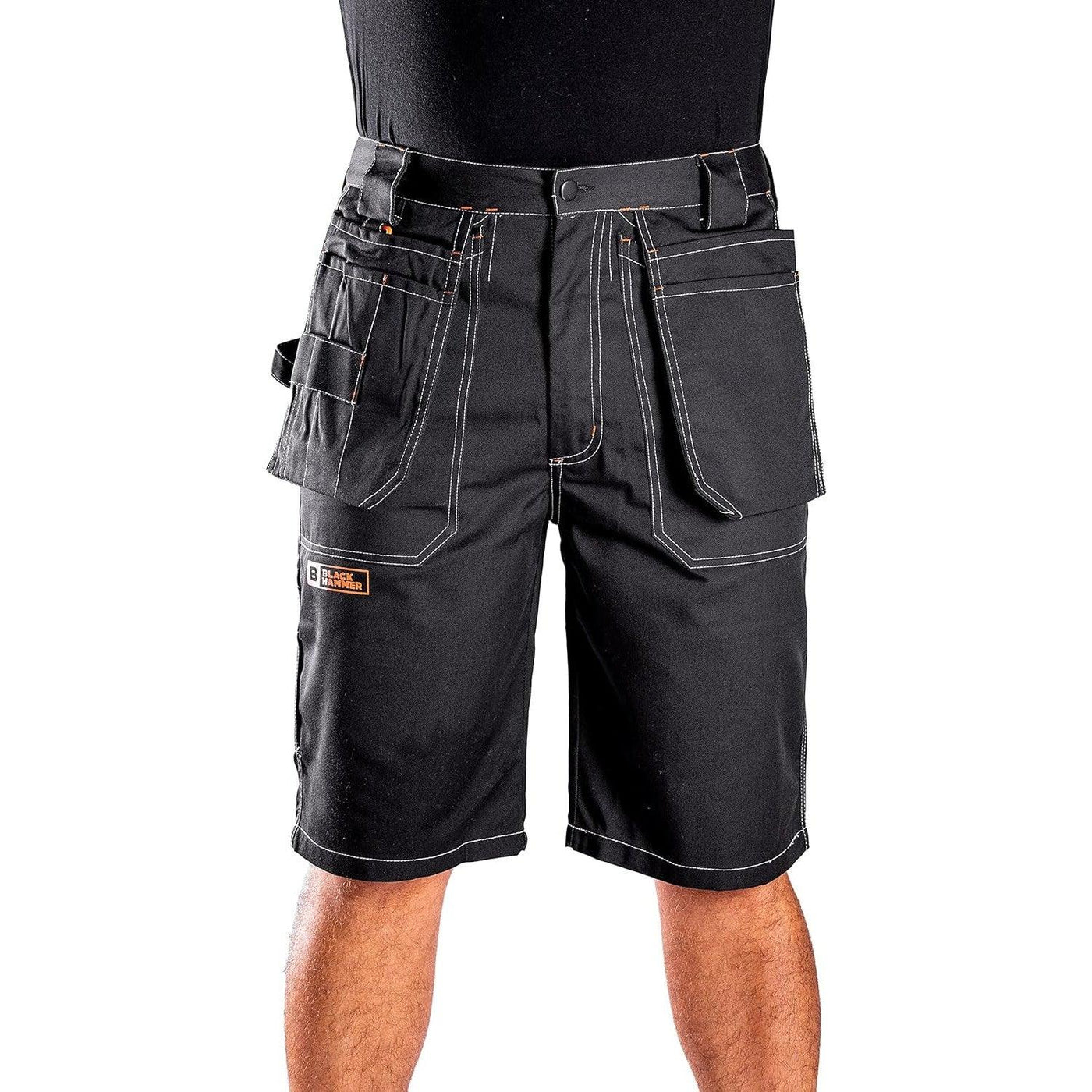 Mens Work Shorts Multi Pockets 30W Cargo Heavy Duty Triple Stitched - Massive Discounts