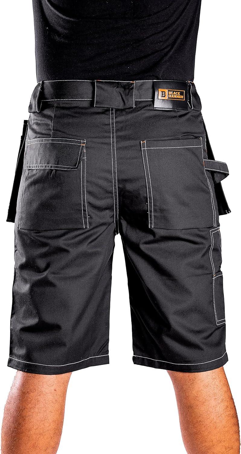 Mens Work Shorts Multi Pockets 30W Cargo Heavy Duty Triple Stitched - Massive Discounts