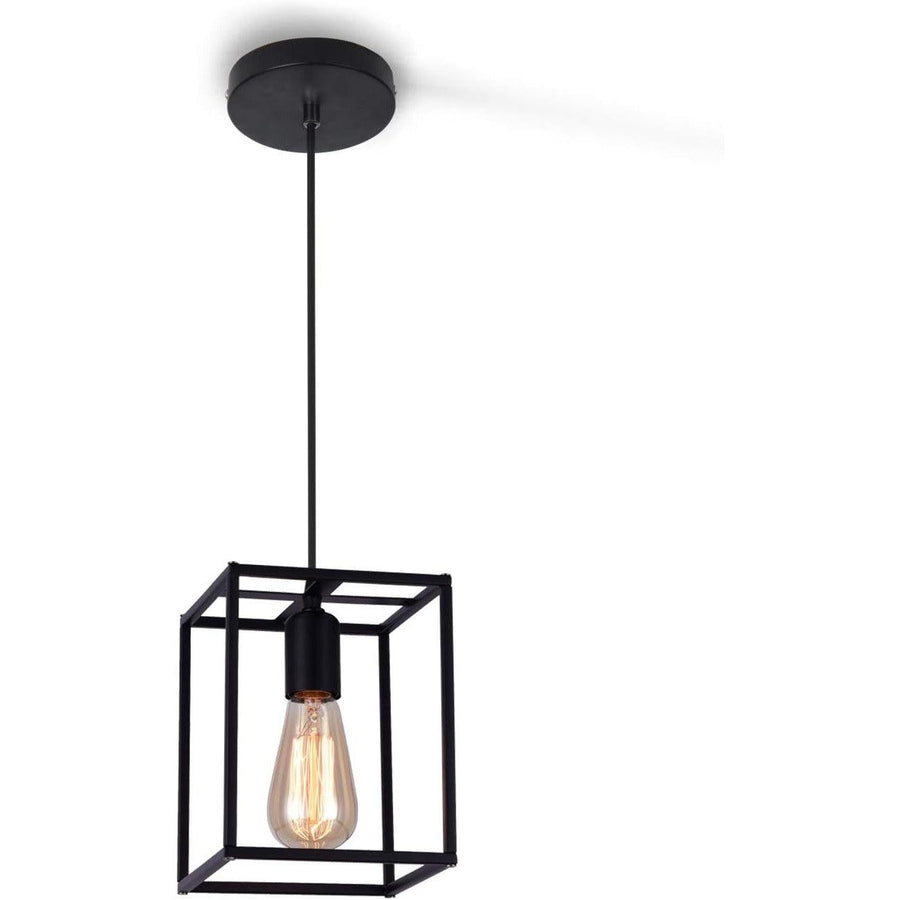 Pendant Light Vintage Retro Ceiling Lamp Industrial Black Metal Lamp - Massive Discounts