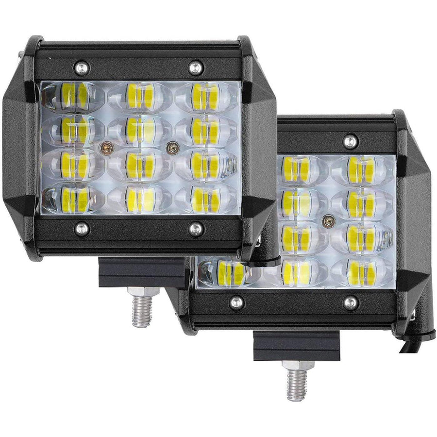 Philips 12 LED chips headlight 360° rotating compatible 9-30V anti-fog - Massive Discounts