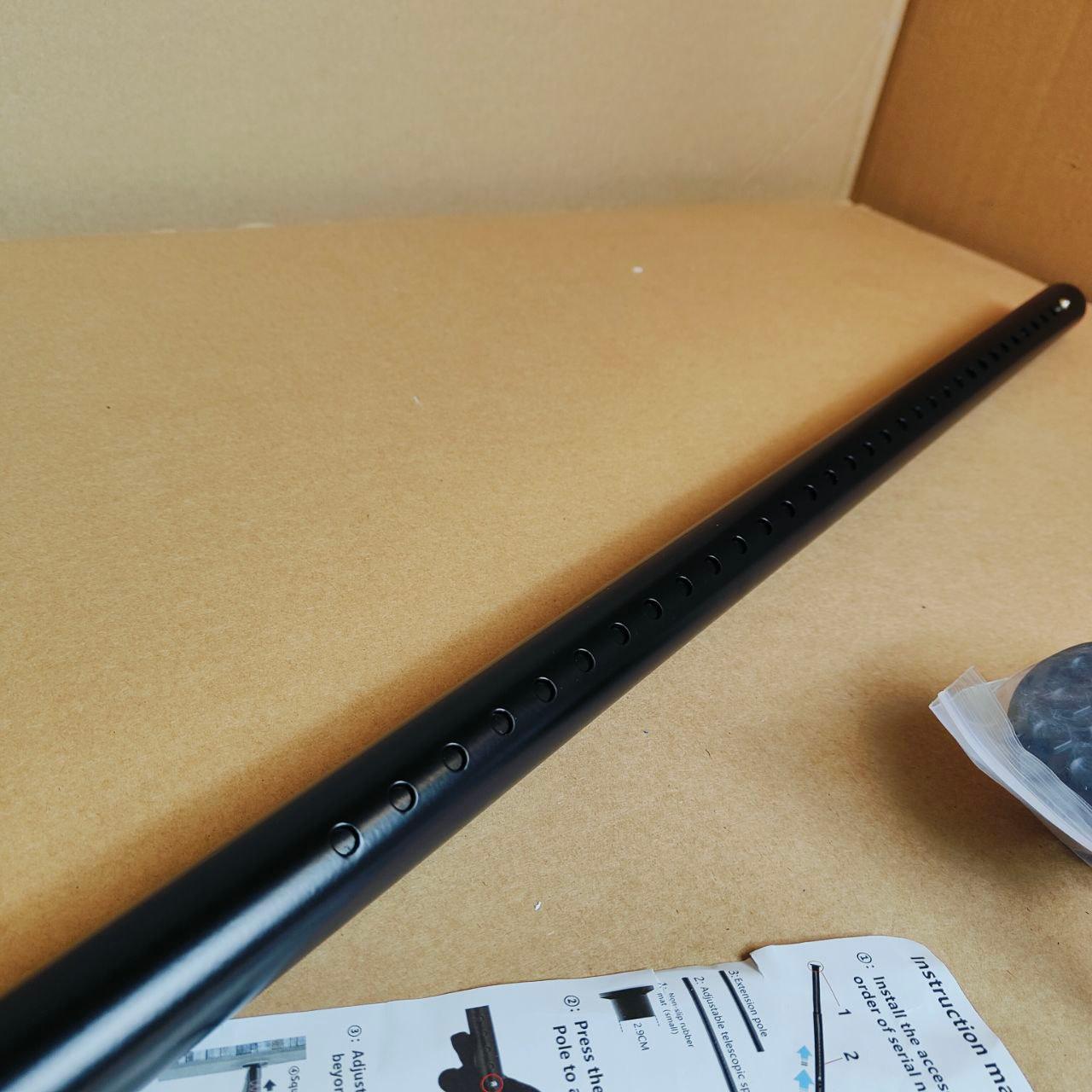 Shower Curtain Rail Extendable 90-140CM Φ32mm Stainless Steel - Massive Discounts