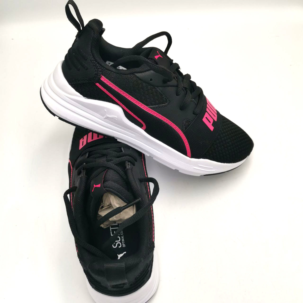 Puma Wired Run Pure Jr  Kids Running Shoes Trainers Sneakers - Size UK 4 / EU 37