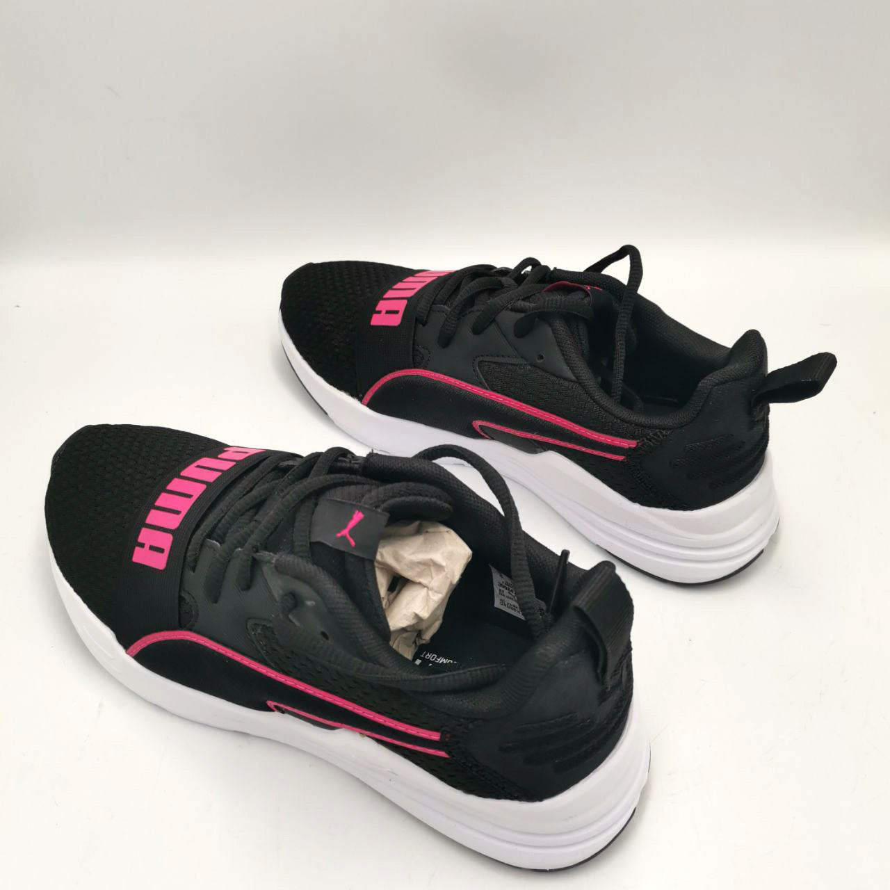 Puma Wired Run Pure Jr  Kids Running Shoes Trainers Sneakers - Size UK 4 / EU 37