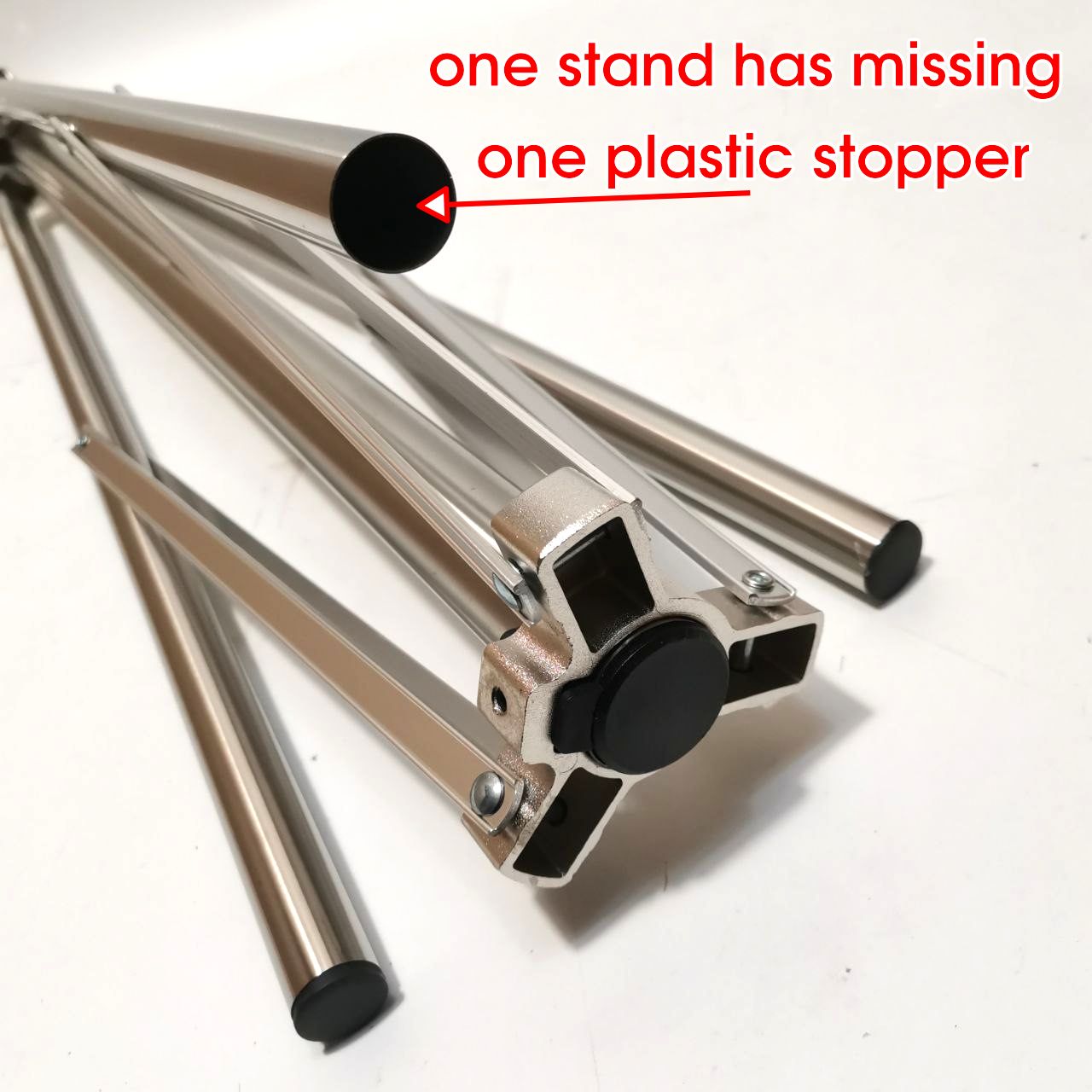 Stainless Steel Light Stand 2.8m Heavy Duty Tripod with Adapter Photography SUPON