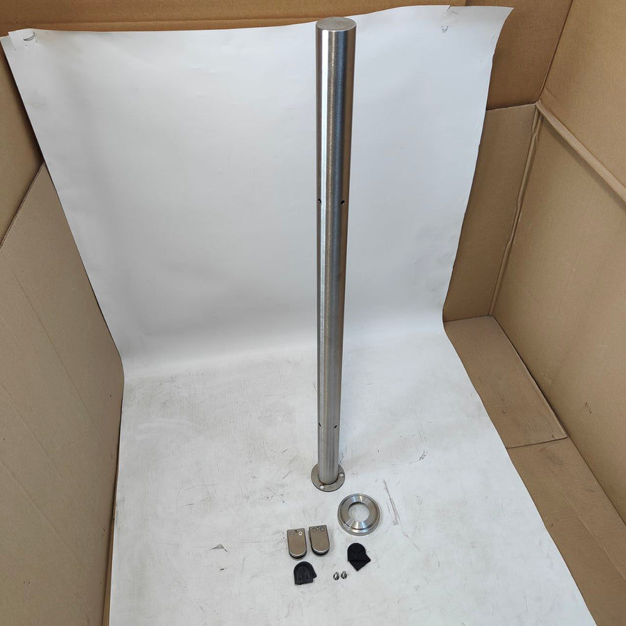 110cm Stainless Steel Balustrade Corner Post aleawol