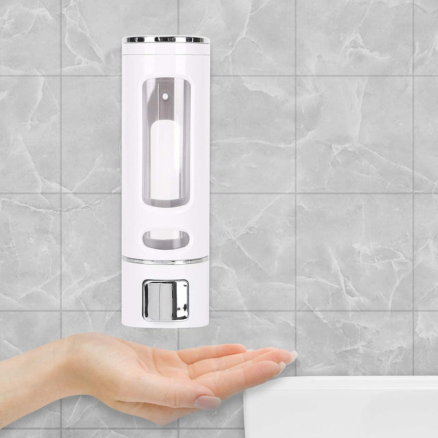 Soap Dispenser Wall Mounted 400ml Capacity for Bathrooms, Kitchens - Massive Discounts
