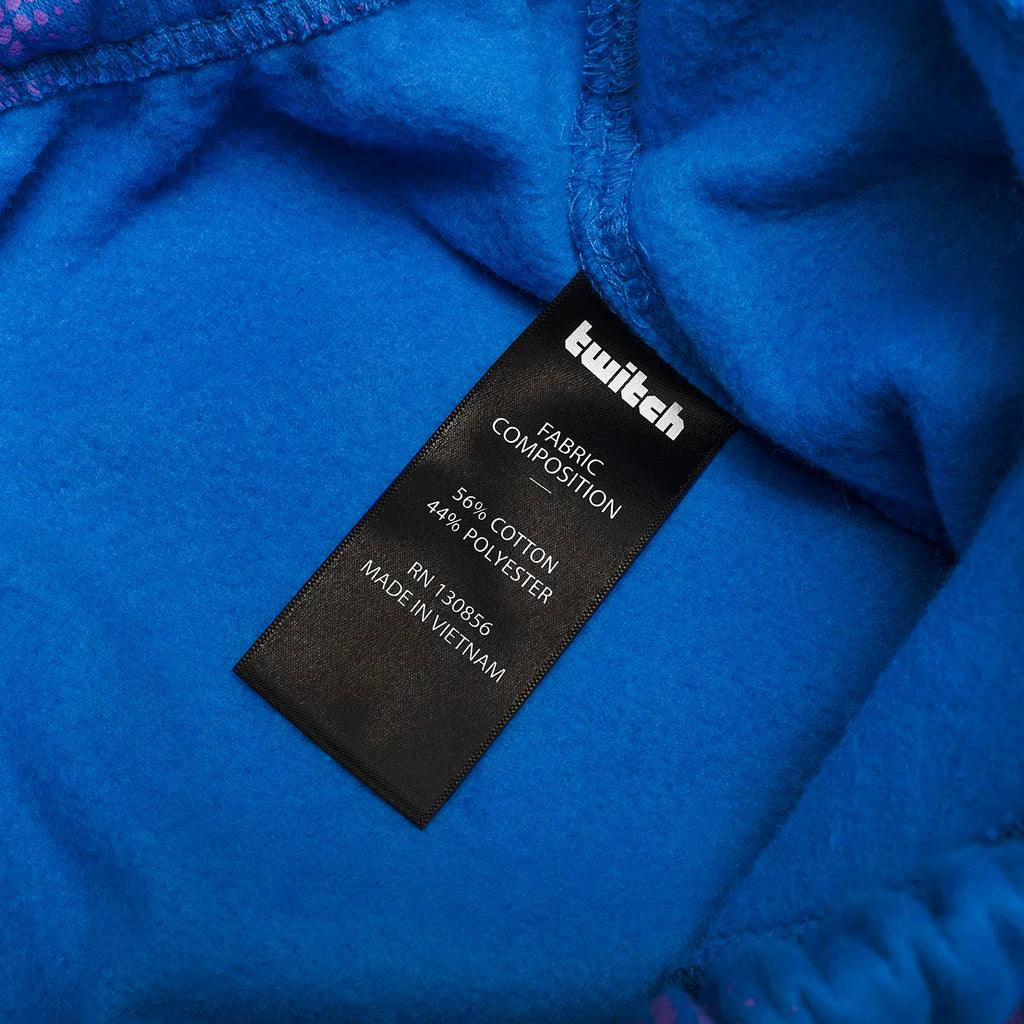 Twitch Jogger Sweatpants Blue Trousers With Pockets Unisex Pants - Massive Discounts