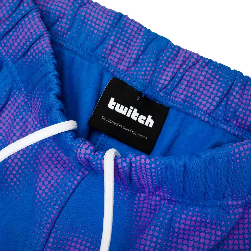Twitch Jogger Sweatpants Blue Trousers With Pockets Unisex Pants - Massive Discounts