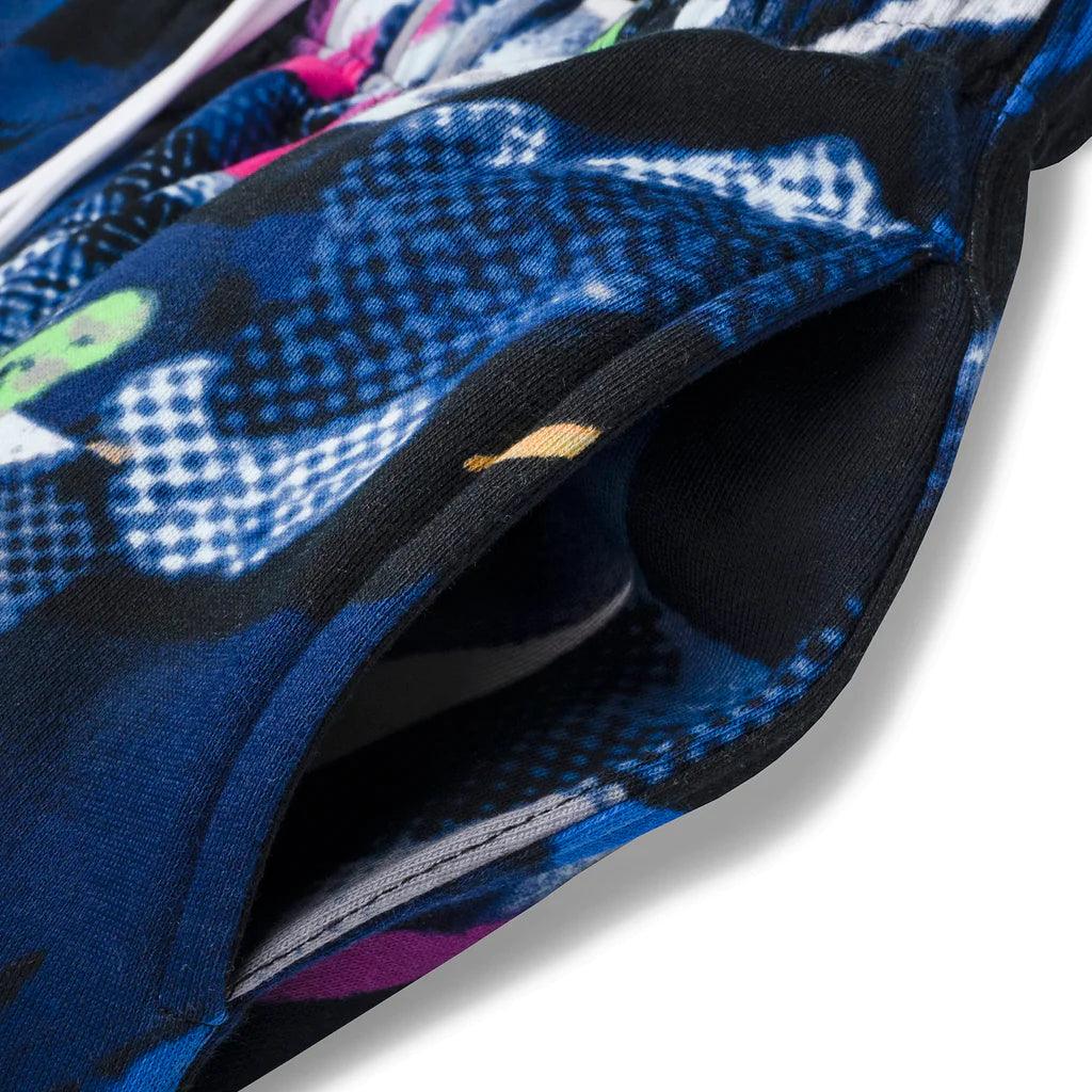 Twitch Printed Jogger Sweatpants - Trousers Multicolor Black 2XL - Massive Discounts