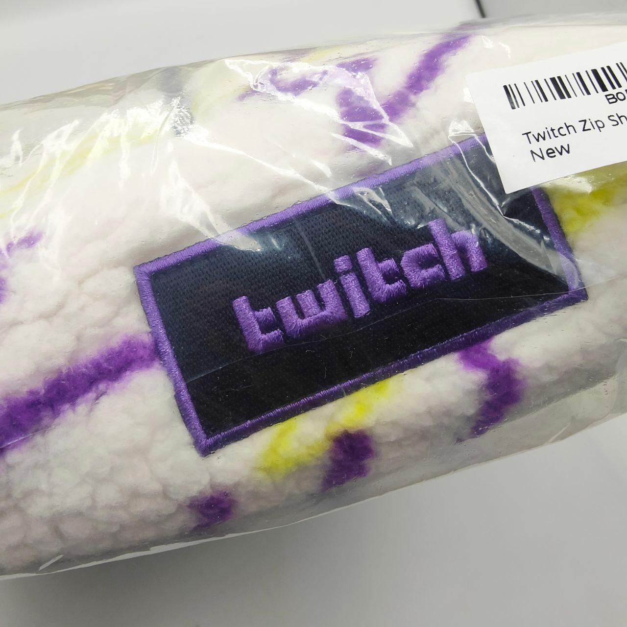 Twitch Zip Sherpa Jacket Long-Sleeve Mock Neck Full-Zip Oversize - Massive Discounts