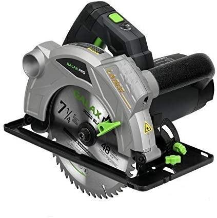 GALAX PRO Circular Saw 1500W 5500RPM with Laser 2 Blades (185mm) - Massive Discounts