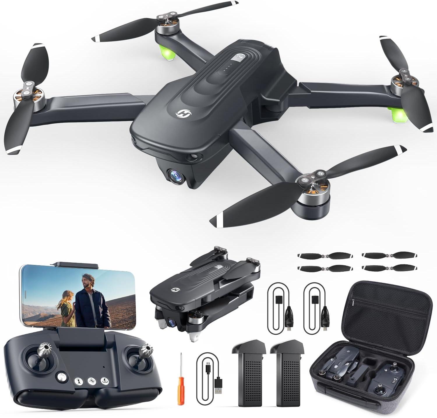 Holy Stone HS175D Foldable Drone with 4K Camera for Adults Brushless Motor - Massive Discounts