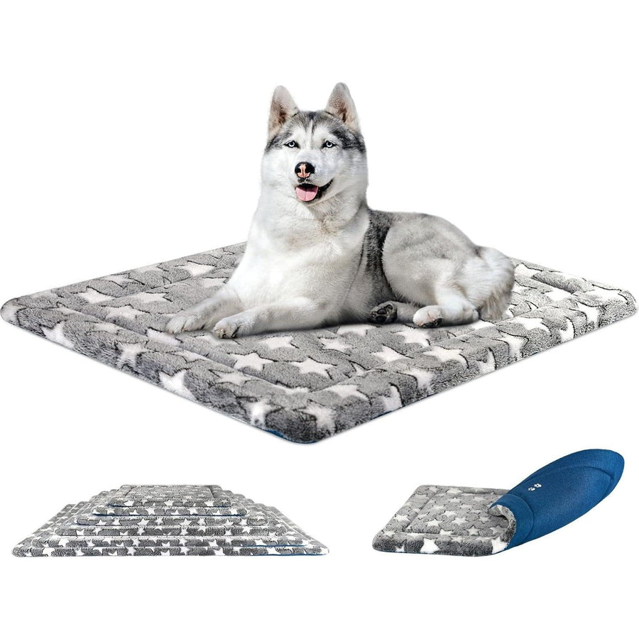 KROSER Reversible Dog Bed Mat, 91x61cm, Machine Washable, for Large Dogs - Massive Discounts