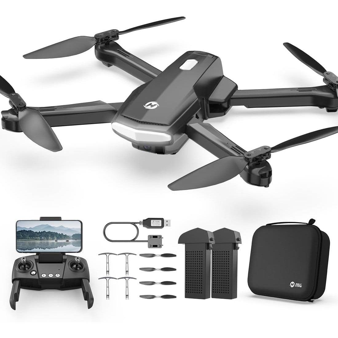 Holy Stone HS260 Foldable Drone, 1080P HD Camera, 30 Min Flight Time