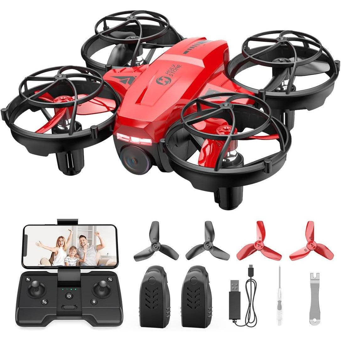 Holy Stone HS420 Mini Drone, HD Camera, 3 Batteries, Toss to Launch, Selfie