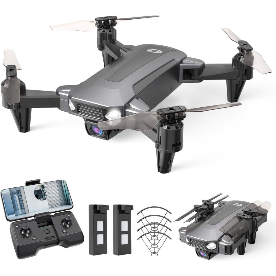 DEERC D40 Mini Foldable Drone with 1080P Camera, FPV, 2 Batteries, Voice Control