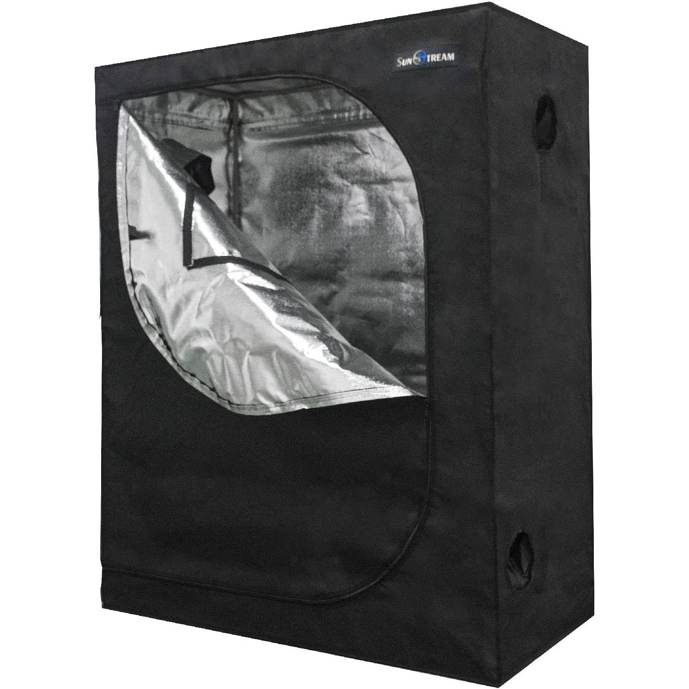 SunStream 48''x24''x60'' Hydroponic Grow Tent, Lightproof & Water-Resistant