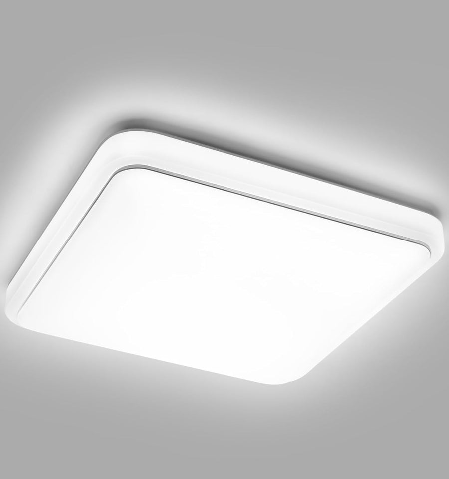 72W Modern 48cm LED Ceiling Light Square 6000K Daylight Flush Mount Lamp