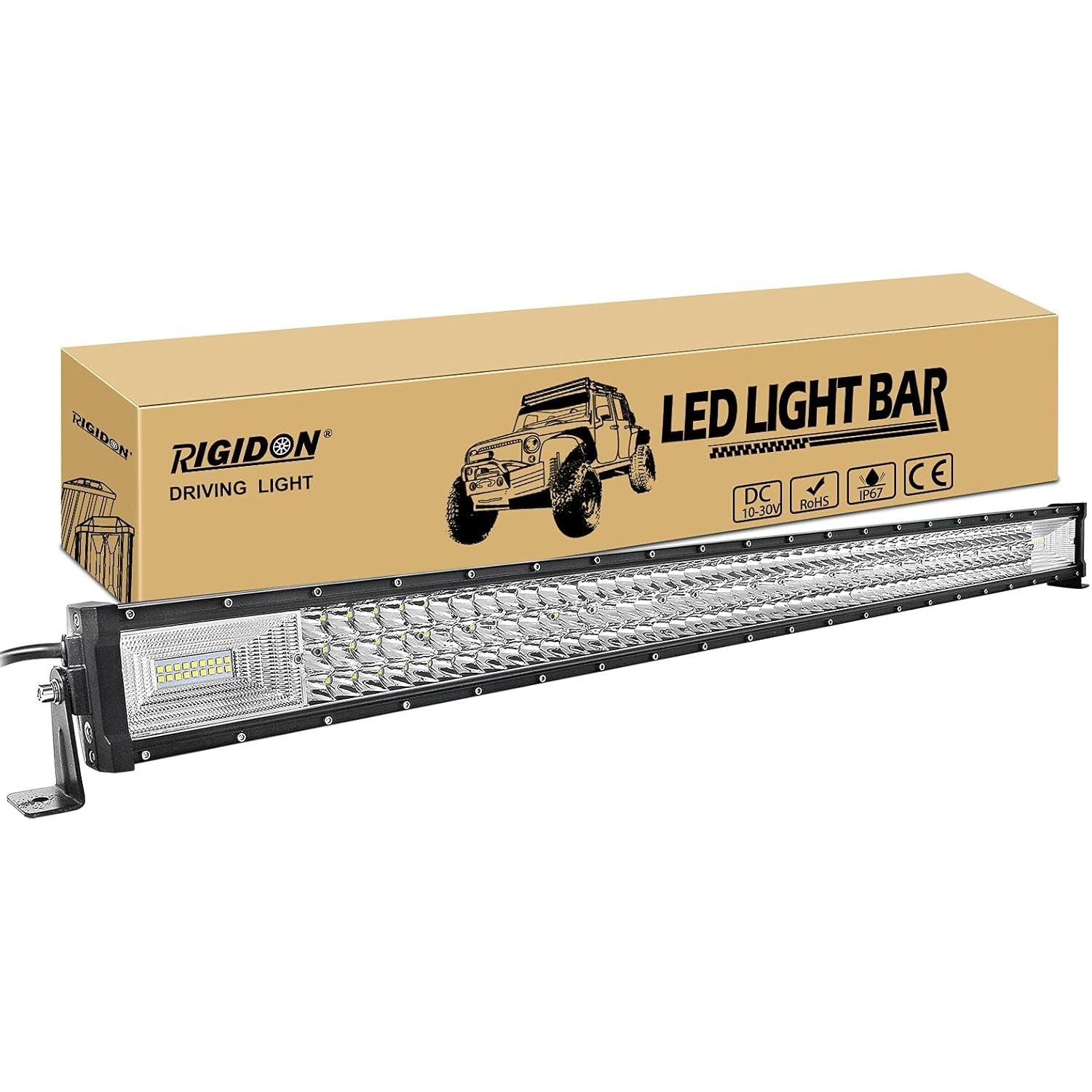 RIGIDON 42'' Slim LED Light Bar 540W - 12V/24V Off-Road Combo Beam, Waterproof - Massive Discounts