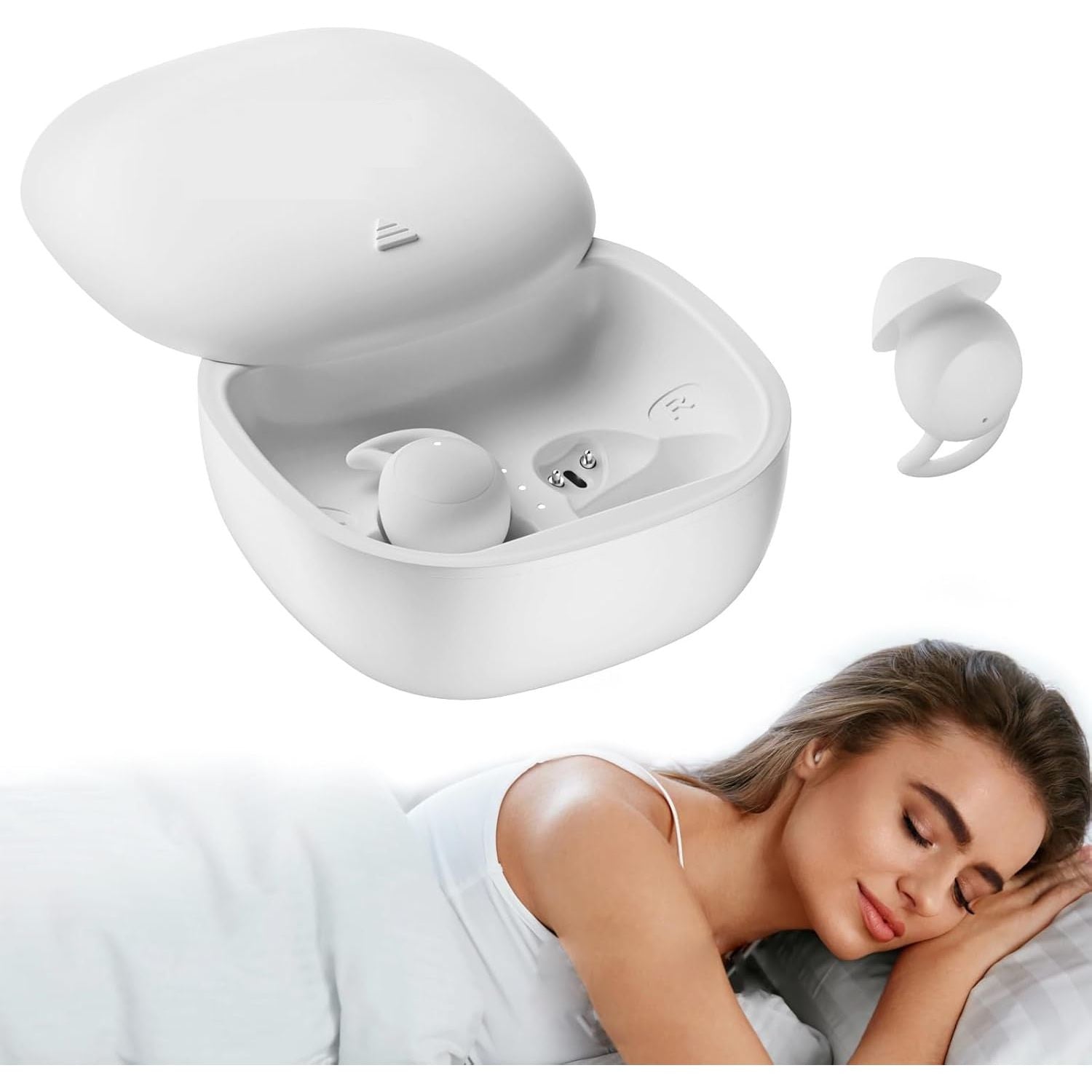 Invisible Sleep Earbuds Mini Wireless Bluetooth Noise Cancelling IPX6 IFECCO
