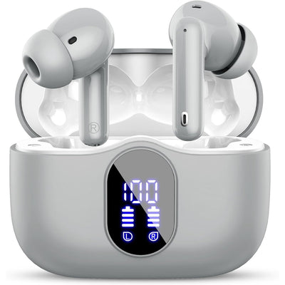 Wireless Earbuds Bluetooth 5.3 Deep Bass 36H Playtime Noise Cancel Btootos