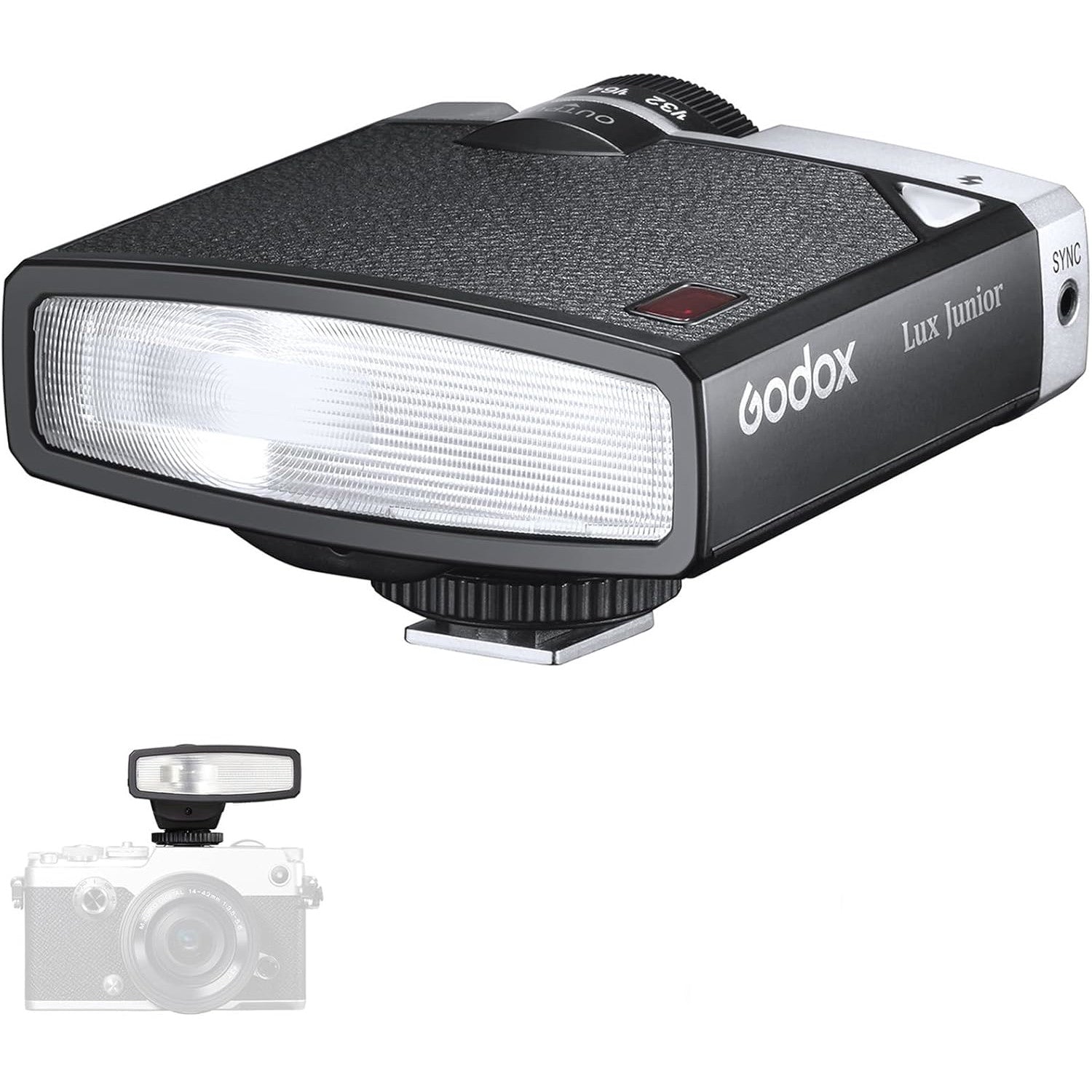 Godox Lux Junior Retro Camera Flash 6000K±200K Compatible Canon Nikon