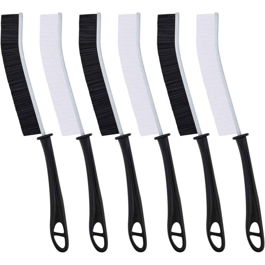 Crevice Cleaning Brush Set Hard Bristle for Grout Kitchen Bathroom 6pcs FOOGWEE