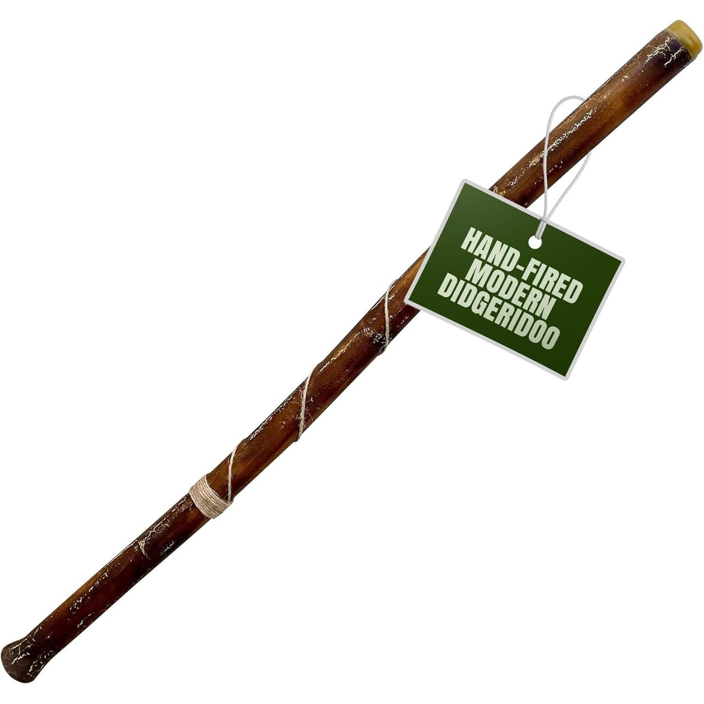 World Percussion USA Modern Didgeridoo, Hand-fired, Beeswax Mouthpiece, Easy Play - Massive Discounts