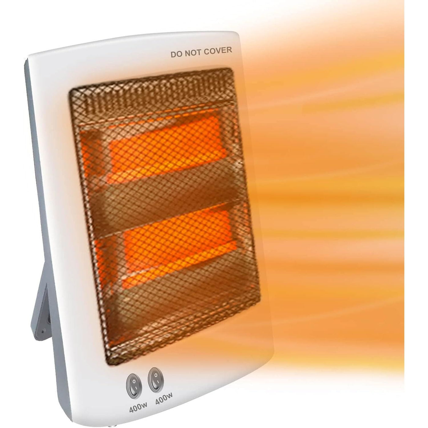 SONBION 800W Infrared Halogen Heater, 2 Heat Settings Low Energy Quartz Radiator - Massive Discounts