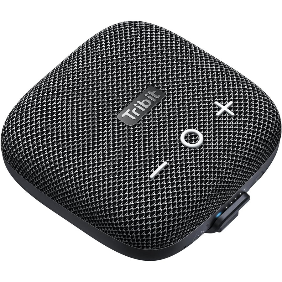 Tribit StormBox Micro 2 Bluetooth Speaker, IP67, XBass, Wireless Pairing, Black