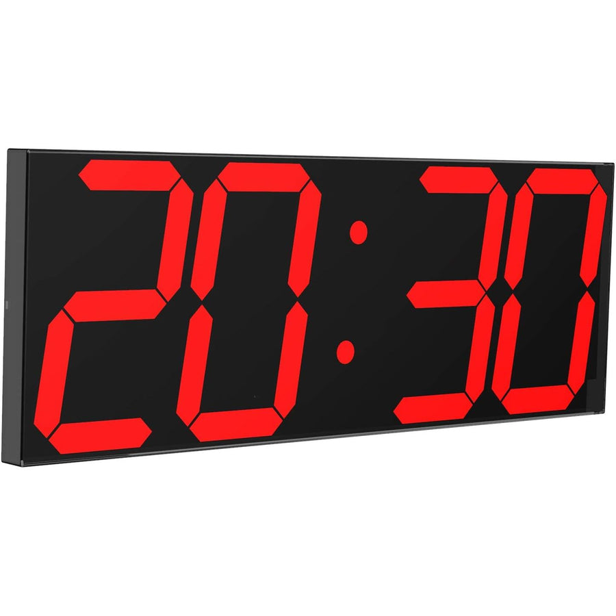 LED Large Digital Wall Clock 6 Inch Remote Timer Calendar Red Display CHKOSDA