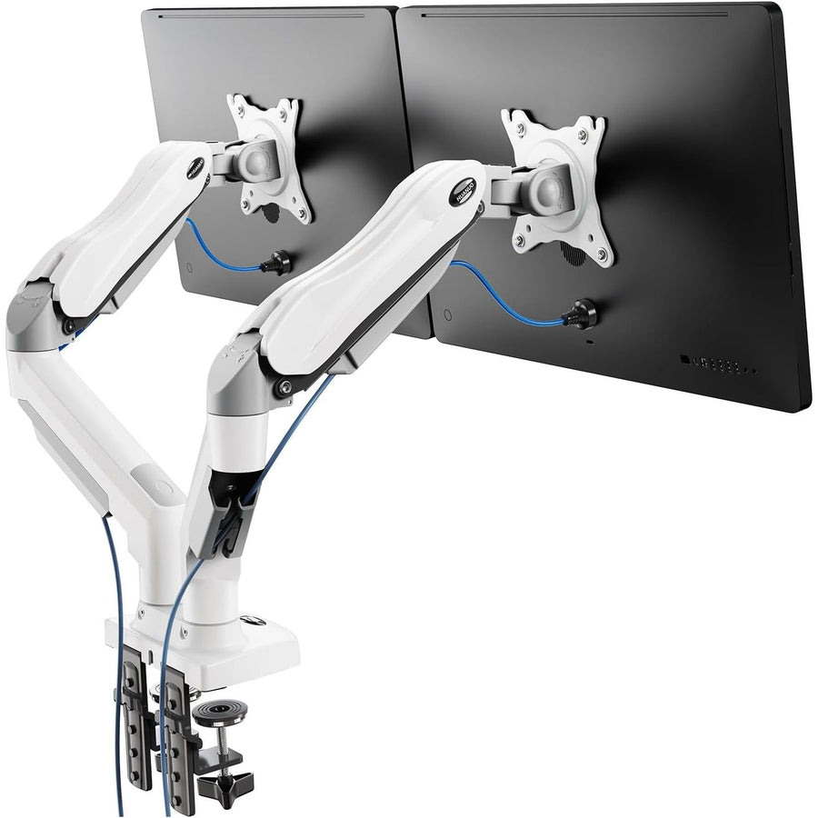 HUANUO Dual Monitor Arm - Desk Mount for 13-32'' Screens, VESA 75 & 100 mm - Massive Discounts