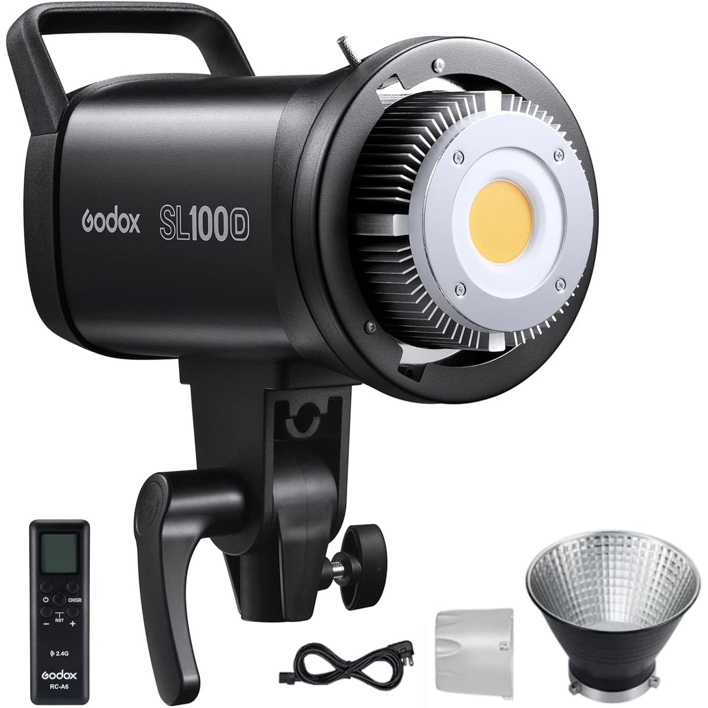 Godox SL100D 100W LED Video Light, 5600K, CRI96, Bowens Mount, 8 FX Effects